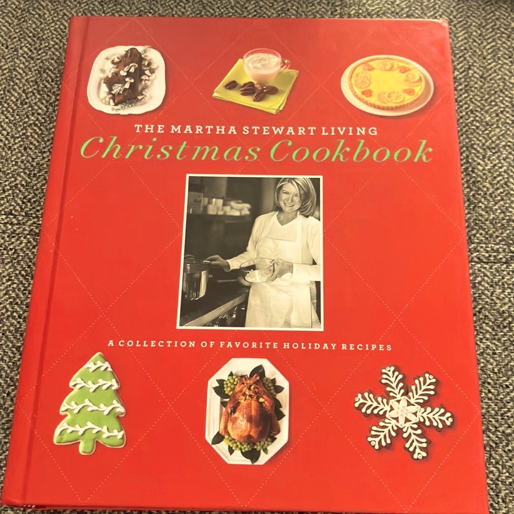 The Martha Stewart living Christmas cookbook, favorite holiday recipes